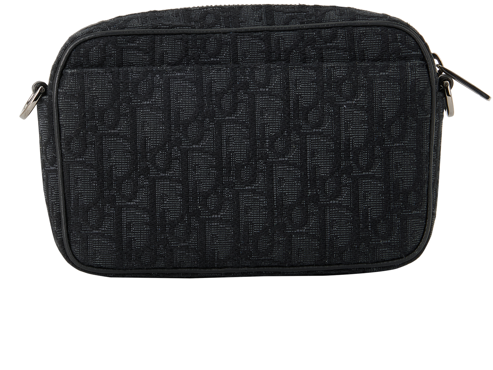 Mini Safari, &pound;695, Handbags, Black, Canvas, Back view